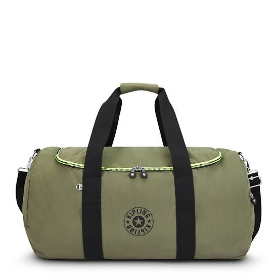 Sac Polochon Kipling Argus Medium Vert Olive | FR 1786YX